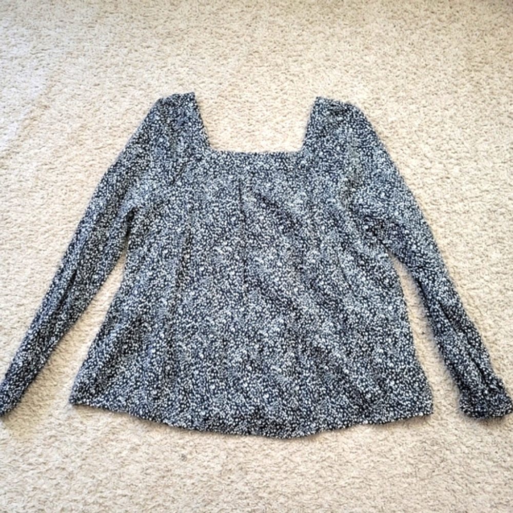 Long sleeve blouse